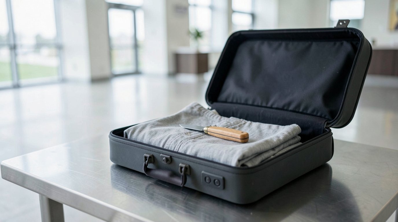 Knife in Luggage at Istanbul Airport: Law 6136 Weapons Charge